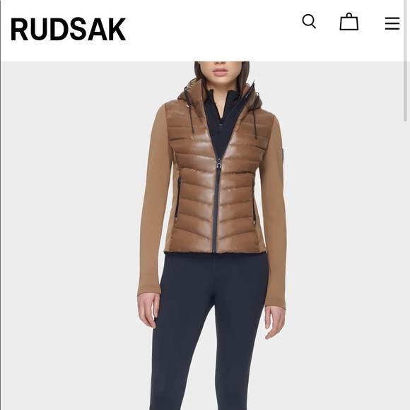 Light weight winter jacket. Brown. - Picture 1 of 1